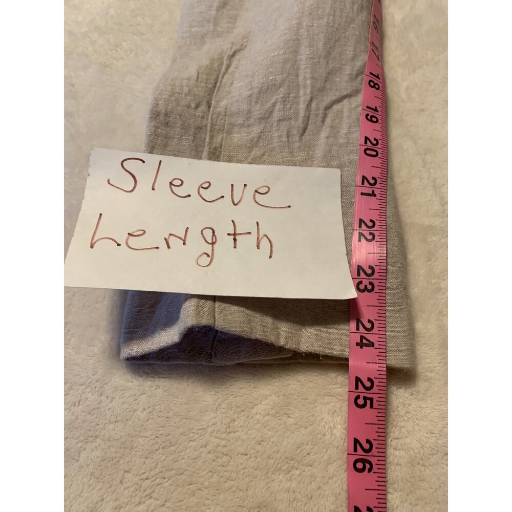 Daniel Hechter Blazer Linen Neutral Basic Luxury … - image 6